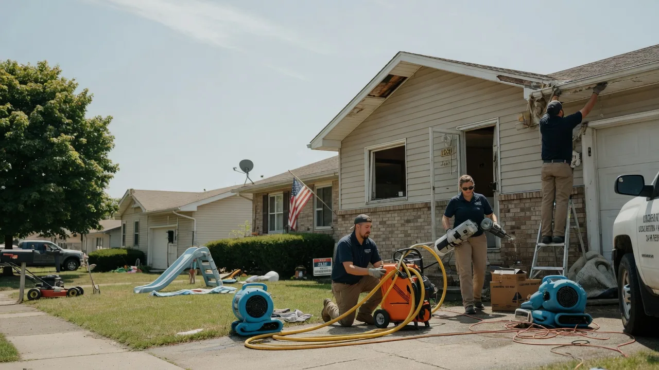 Water Damage Restoration in Carlinville, IL near me